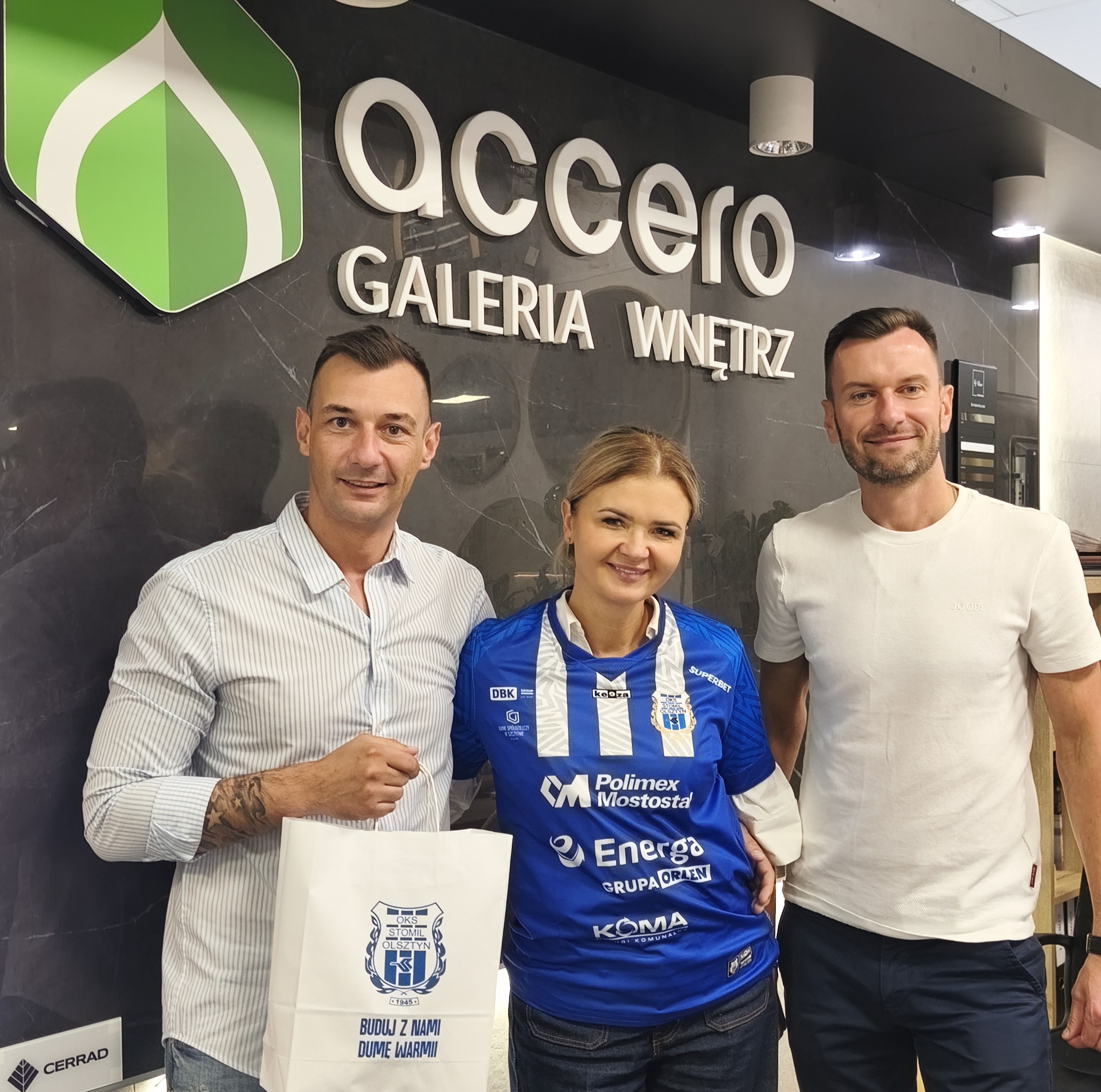 Firma Accero zostaje nowym sponsorem Stomilu Olsztyn!