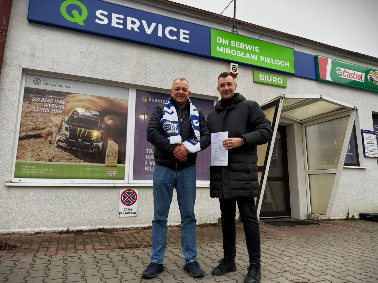 DM Serwis dołącza do biało-niebieskiej rodziny!