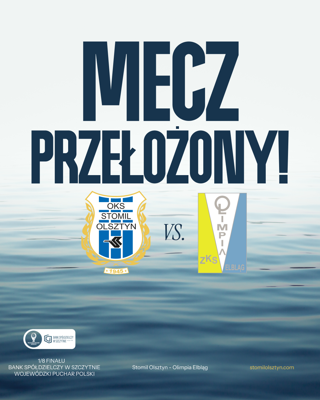 Informacja o meczu Stomil Olsztyn - Olimpia Elbląg