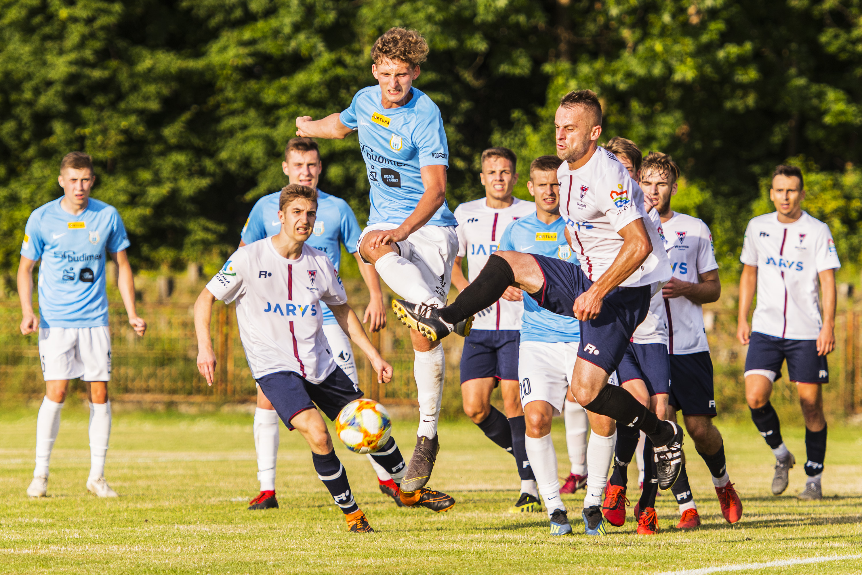 Sparing z Warmią Olsztyn w obiektywie