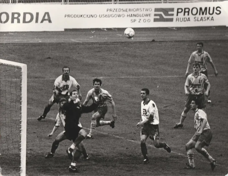 GÓRNIK ZABRZE STOMIL OLSZTYN 1995 FOT EUGENIUSZ RUDZKI