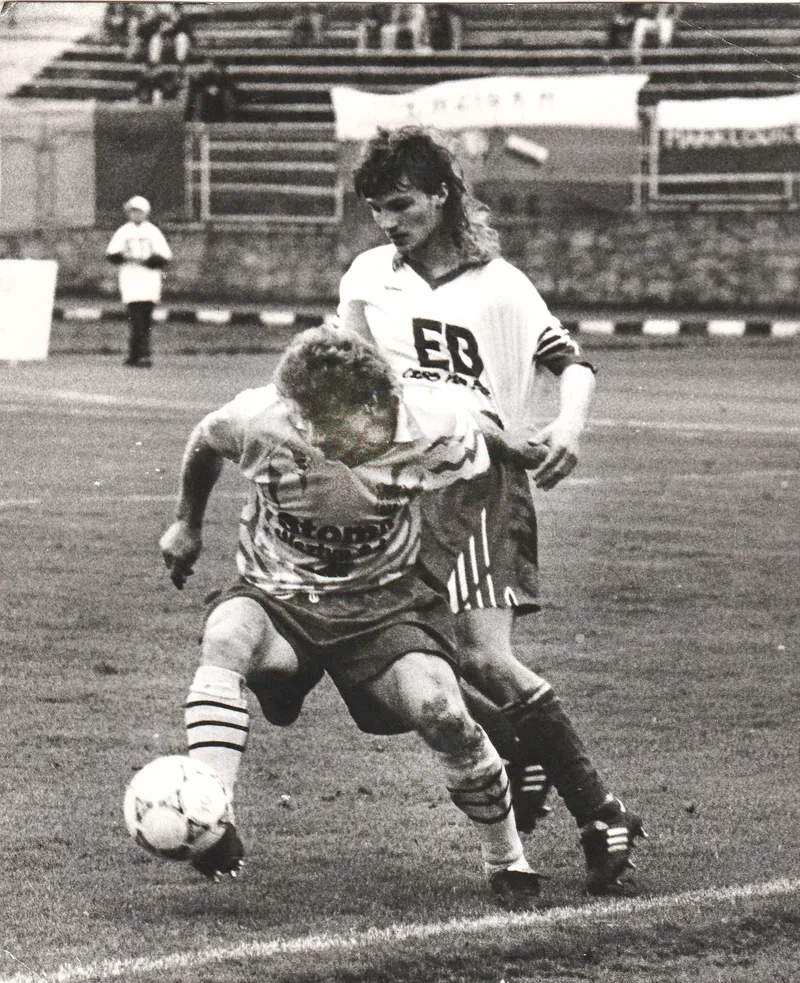 STOMIL OLSZTYN GORNIK ZABRZE 1995 PIOTR ZAJĄCZKOWSKI FOT EUGENIUSZ RUDZKI