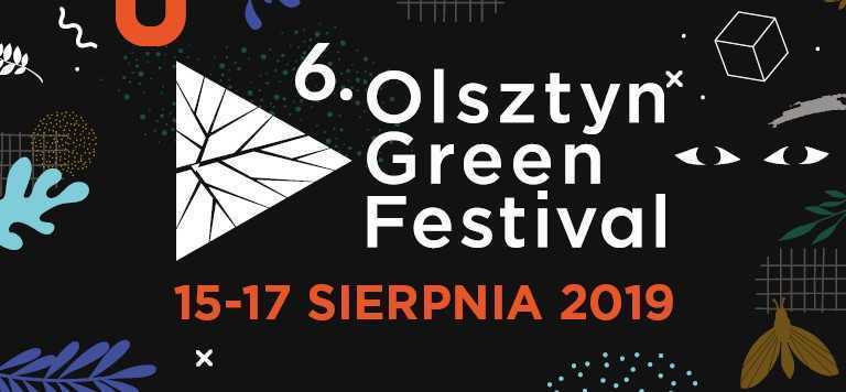 Biało-niebieska strefa podczas Olsztyn Green Festival
