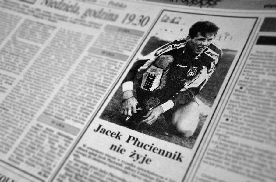 Minuta ciszy przed meczem ŁKS Łódź - Stomil Olsztyn