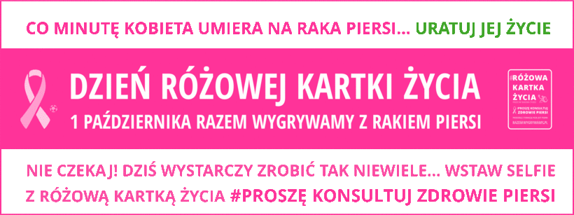 #RozowaKartkaZycia