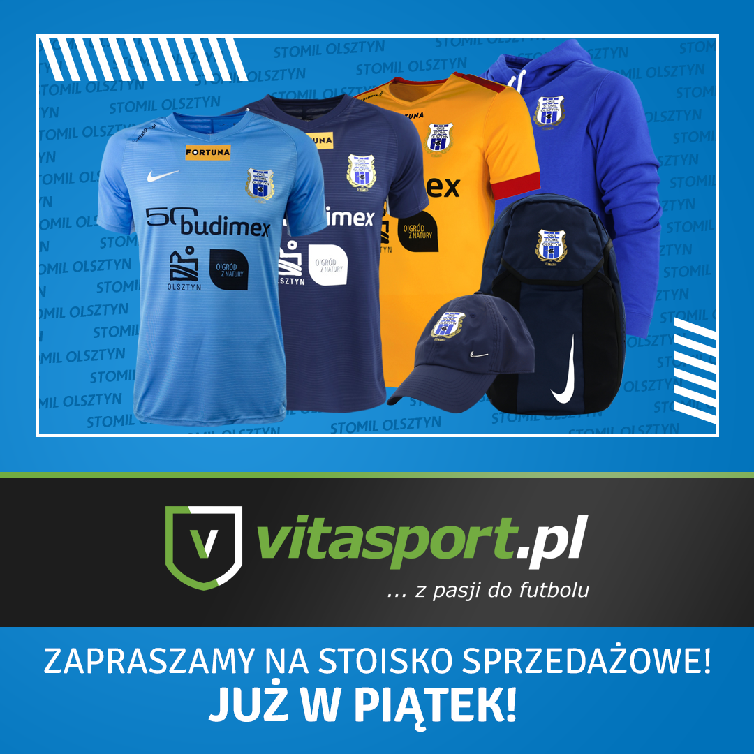 Stoisko Vitasport.pl przed meczem ze Stalą Mielec