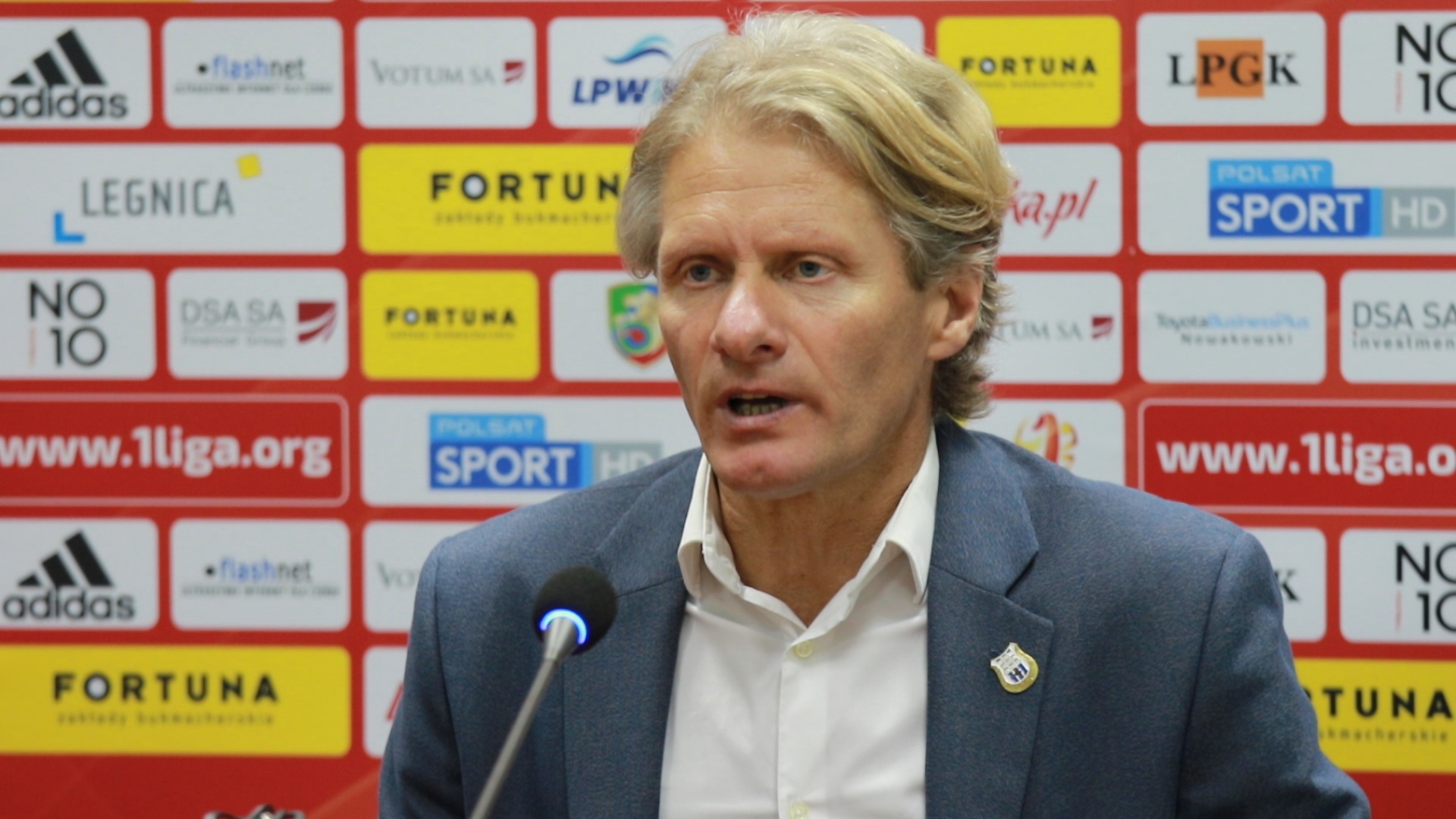 Trenerski dwugłos po meczu Miedź Legnica - Stomil Olsztyn