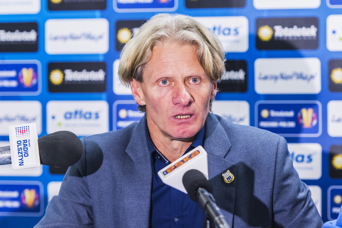 Piotr Zajączkowski przed meczem z Miedzią Legnica
