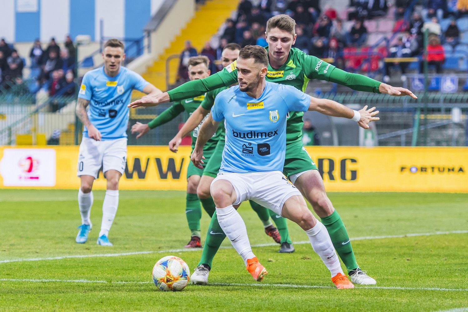 Lider zbyt silny | Stomil Olsztyn - Warta Poznań 1:3
