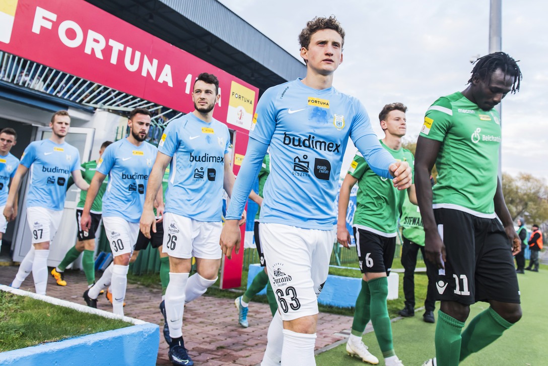Skrót meczu z GKS-em Bełchatów