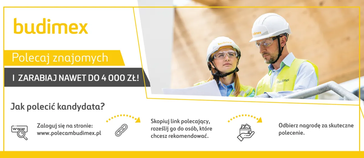Rozpocznij karierę w Budimexie!