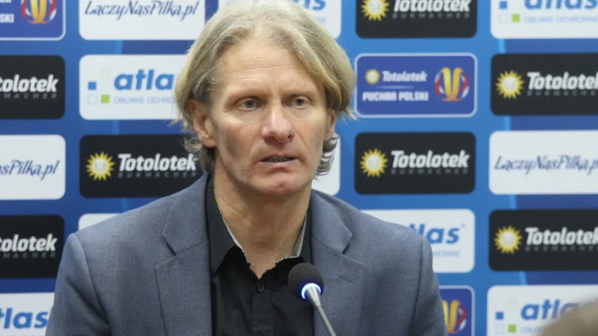 Zapis konferencji po meczu Miedź Legnica - Stomil Olsztyn