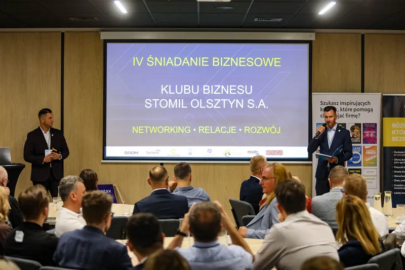 IV Śniadanie Biznesowe Klubu Biznesu Stomil Olsztyn już za nami! [ZDJĘCIA]