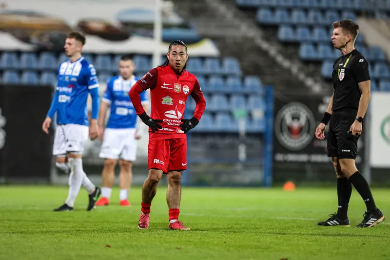 Sokół Ostróda - Stomil Olsztyn [ZDJĘCIA] — zdjęcie 57