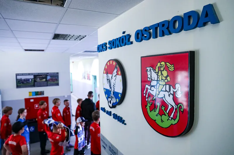 Sokół Ostróda – Stomil Olsztyn [ZDJĘCIA]
