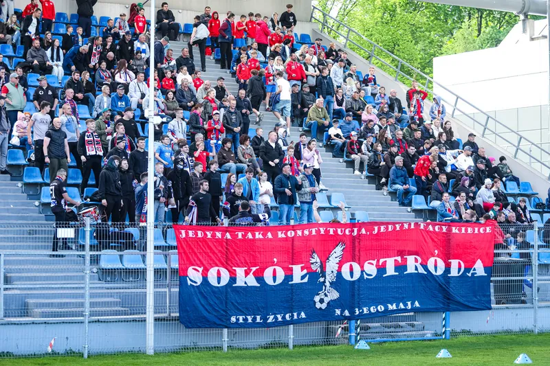 Sokół Ostróda – Stomil Olsztyn [ZDJĘCIA]