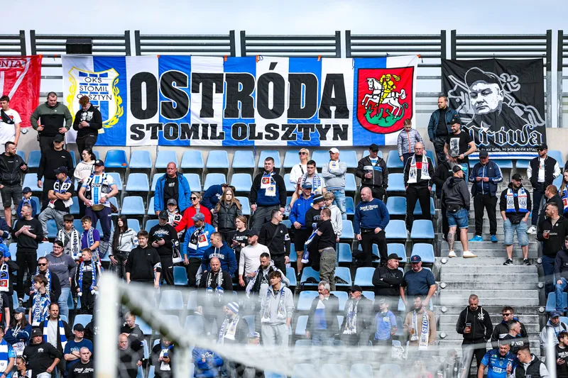 Sokół Ostróda – Stomil Olsztyn [ZDJĘCIA]