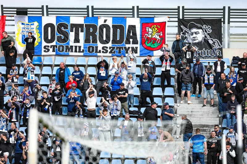 Sokół Ostróda – Stomil Olsztyn [ZDJĘCIA]
