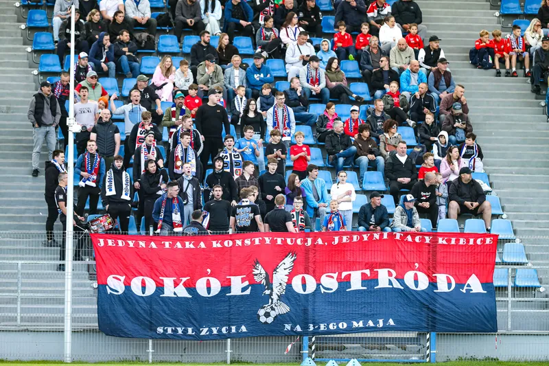 Sokół Ostróda – Stomil Olsztyn [ZDJĘCIA]