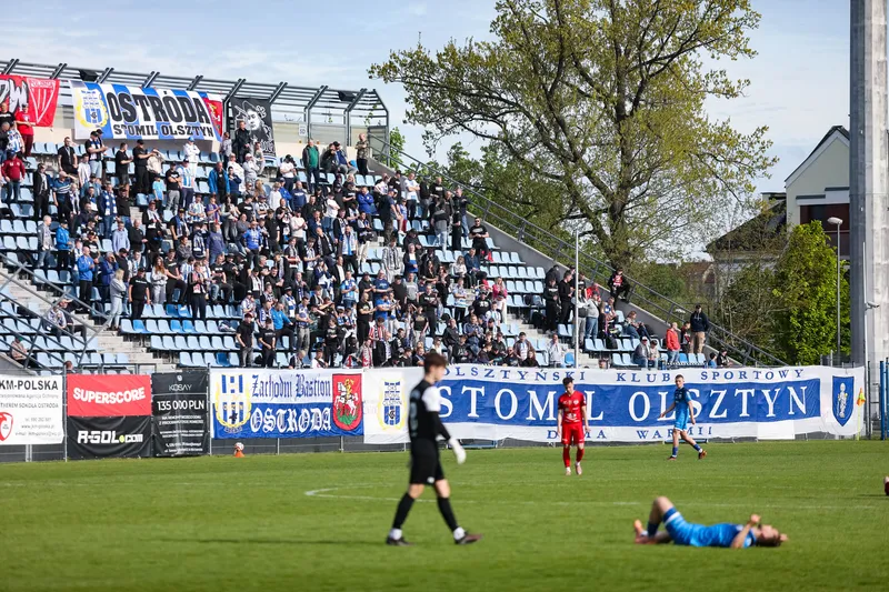 Sokół Ostróda – Stomil Olsztyn [ZDJĘCIA]