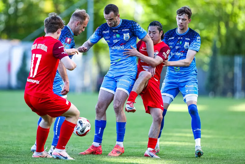 Sokół Ostróda – Stomil Olsztyn [ZDJĘCIA]