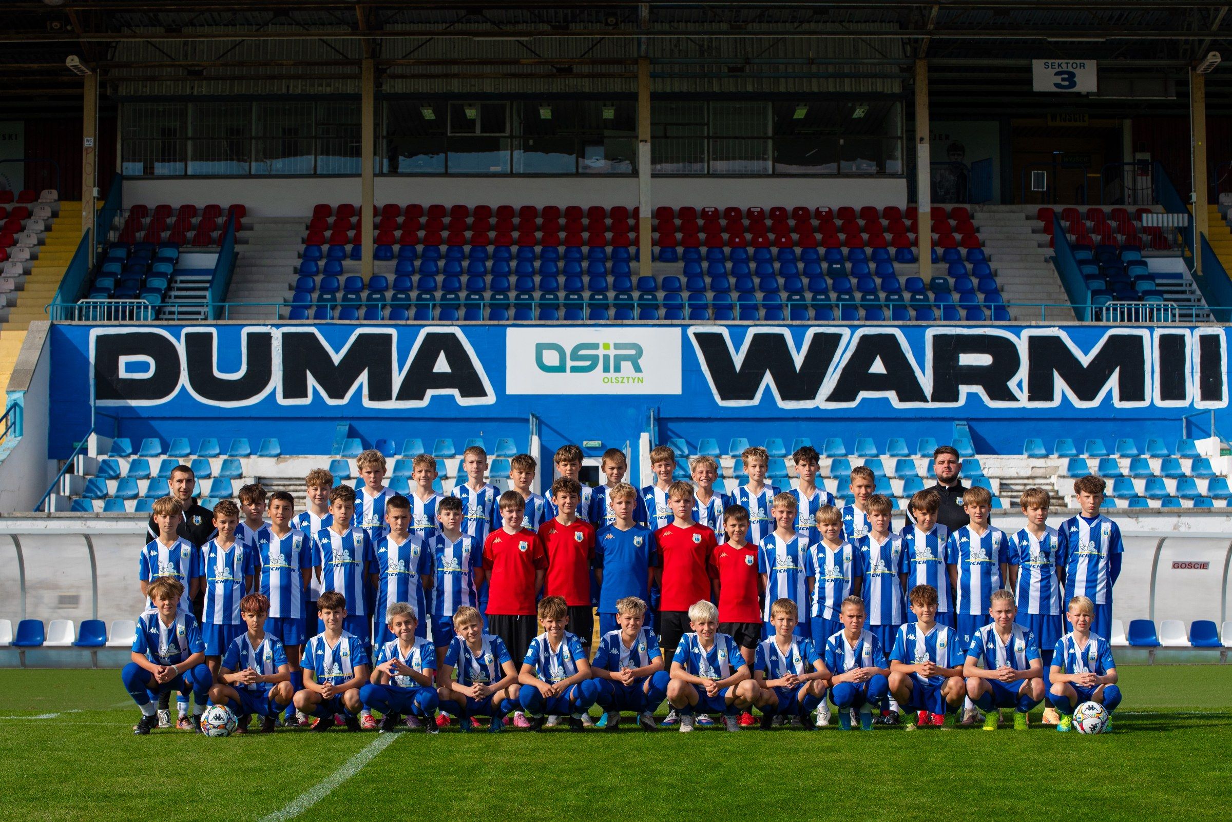 Drużyny D1 I i D1 II razem, rocznik 2014 — Akademia Stomil Olsztyn, sezon 2026/2027