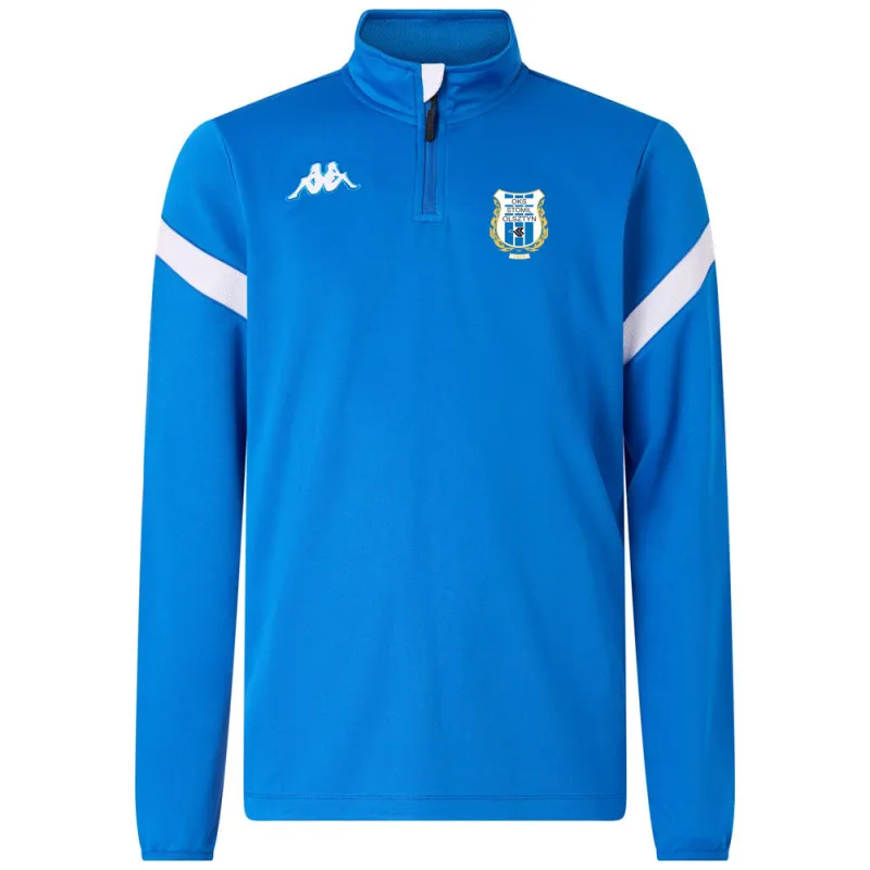 Bluza treningowa Kappa Stomil Olsztyn niebieska senior