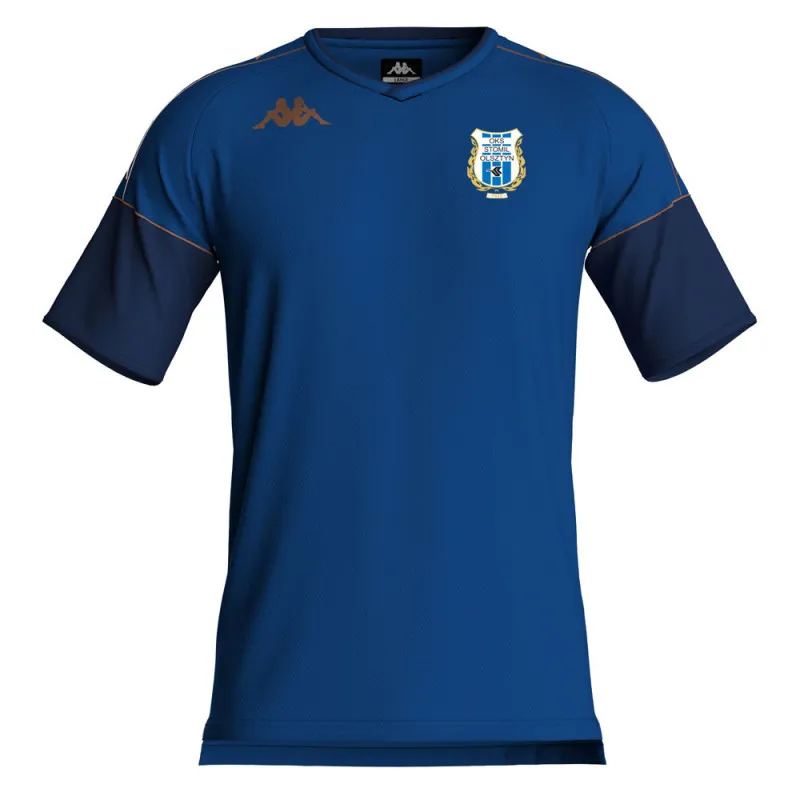 Koszulka treningowa Kappa akademia Stomil Olsztyn niebieska senior